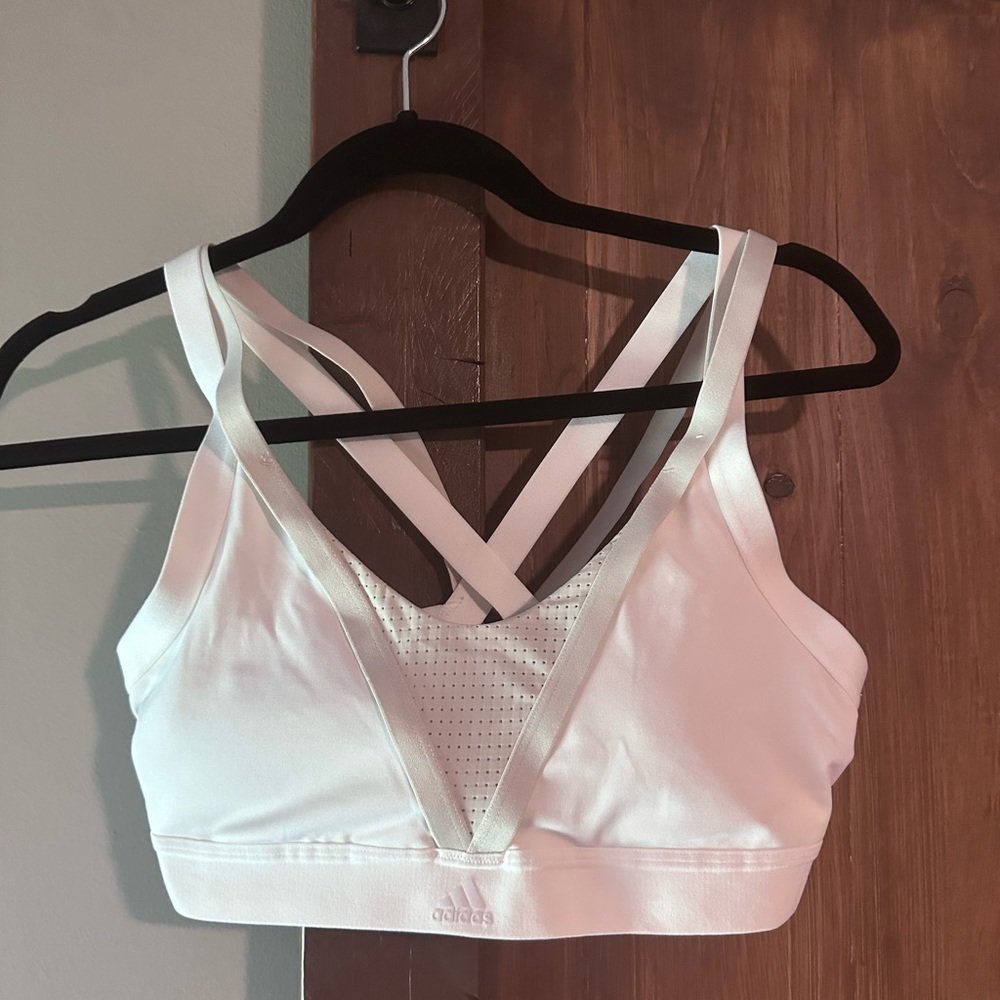 Adidas cross back sports bra